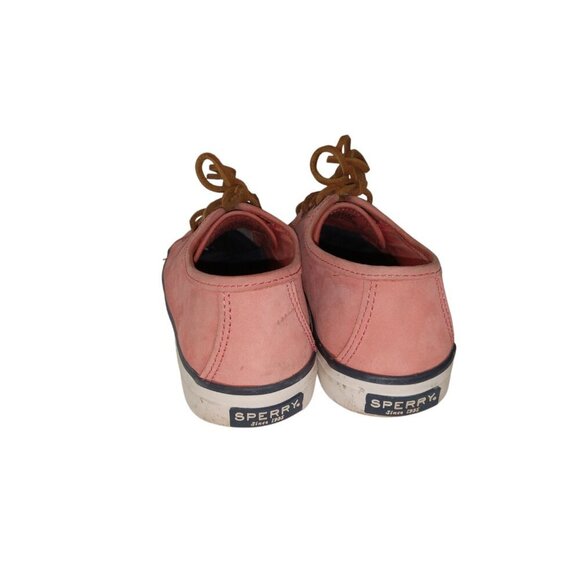 Sperry Top Sider Womens Sneakers Shoes Pink Seacoast Leather Lace Up Size 6.5M - Picture 5 of 9